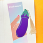 Eggplant Cockmark Bookmark