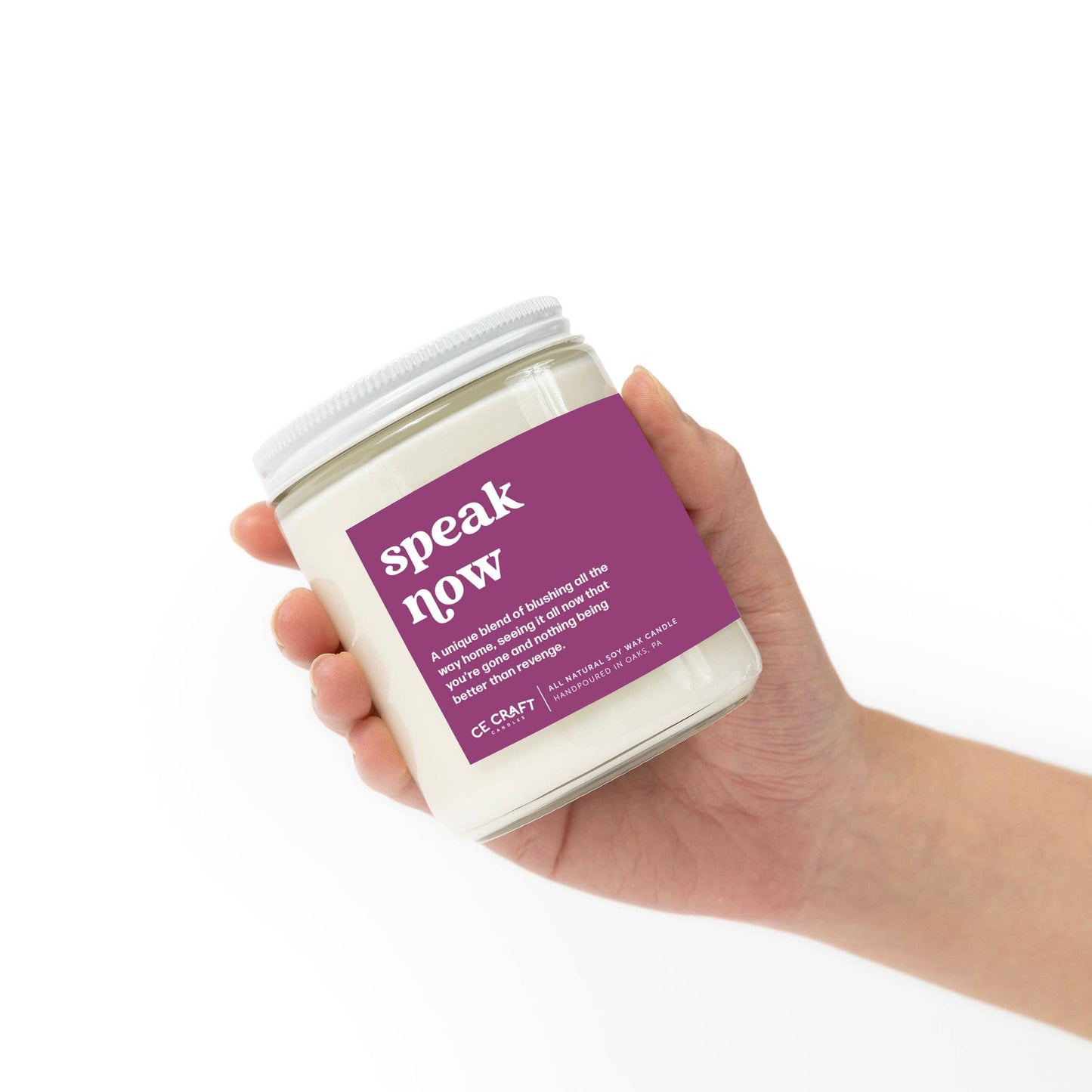 Speak Now Candle