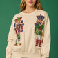 Sequin Nutcracker Sweater