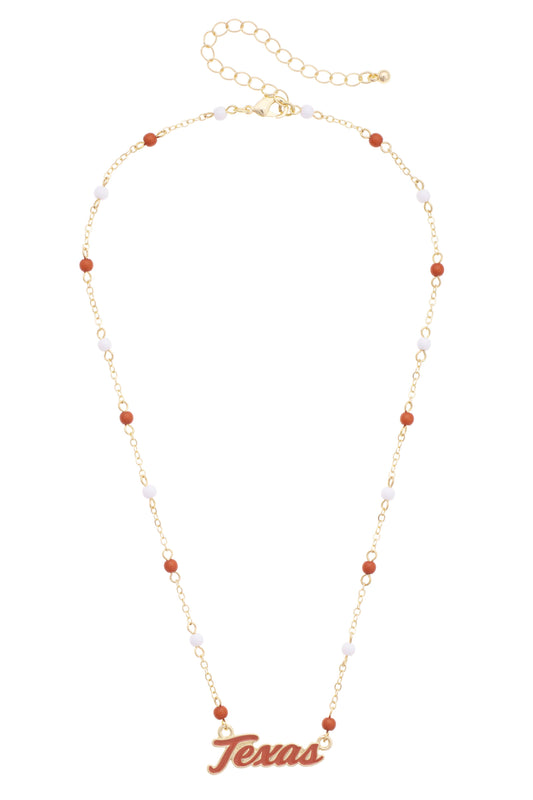 Texas Longhorns Logo Layering Necklace