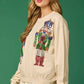 Sequin Nutcracker Sweater