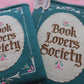 Book Society Embroidered Book/Kindle Sleeve: Book Sleeve