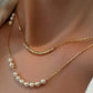 18K Gold Plated Waterproof Stainless Steel Chain Necklace - 6992: S0OX3T6992