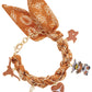 Texas Longhorns Bandana Charm Bracelet