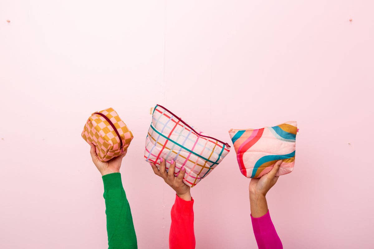 Puffy Rainbow Pouch