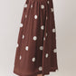 Polka Dot Maxi Skirt