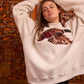 'MALLARD' Embroidered Mock-Neck Sweatshirt