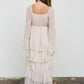 Ruffle and Lace Tiered Dress