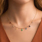 18K Gold Plated Waterproof Stainless Steel Chain Necklace - 6999: S0OX3T6999