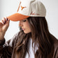 Texas Longhorns Canvas Trucker Hat