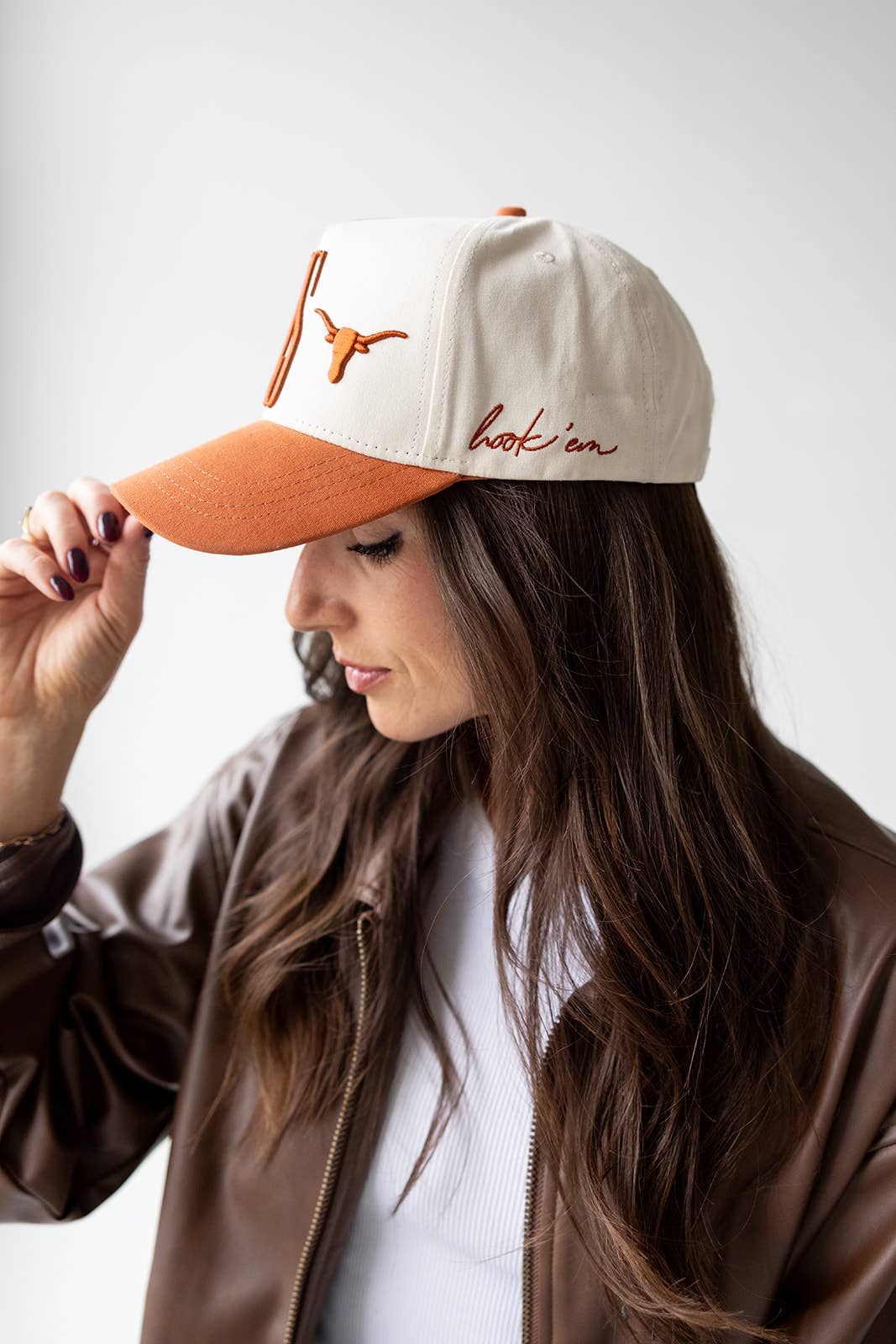 Texas Longhorns Canvas Trucker Hat