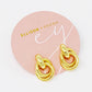Gold Knot Earrings