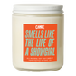 Show Girl Candle: Sparkling Champagne / Large
