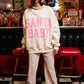 IT2594-SANTABABY | Reversible Mock Neck Sweatshirt: ASH GREY / L/XL