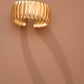 18K Gold Plated Waterproof Stainless Steel Ring - 7884: S0OX3T7884