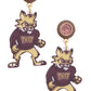 Texas State Bobcats Resin Mascot Earrings