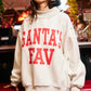 IT2594-SANTABABY | Reversible Mock Neck Sweatshirt: ASH GREY / S/M