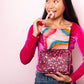Puffy Rainbow Pouch
