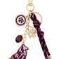 Texas A&M Aggies Cluster Bag Charm in Maroon