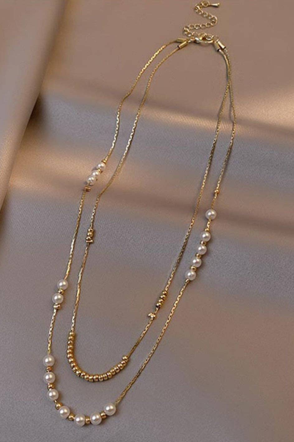18K Gold Plated Waterproof Stainless Steel Chain Necklace - 6992: S0OX3T6992