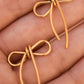 18K Gold Plated Waterproof Stainless Steel Stud Earrings - 7771: S0OX3T7771