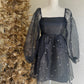 Organza and Pearl Mini Dress