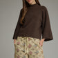 Knit Top Brown