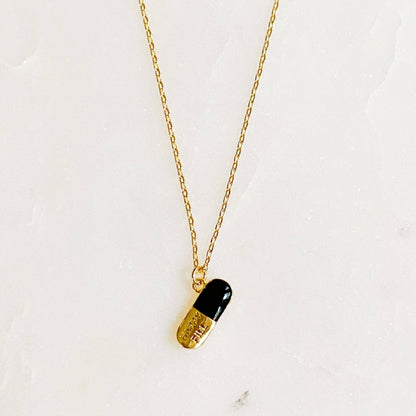 Happy Pill Necklace