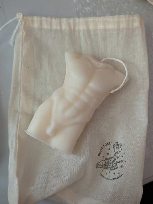 Naked Male Body Candle