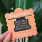 Hot Girls Cry Over Fictional Characters Magnetic Bookmark