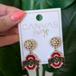 Ohio State Buckeyes Pearl Drop Earrings