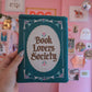 Book Society Embroidered Book/Kindle Sleeve: Book Sleeve