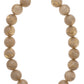 Marjorie Fall Beaded Necklace: Brown