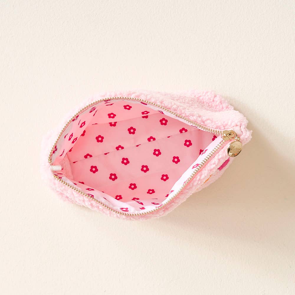 Pink Teddy Pouch - Howdy