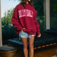 'DILLY DALLY' Mockneck Sweatshirt