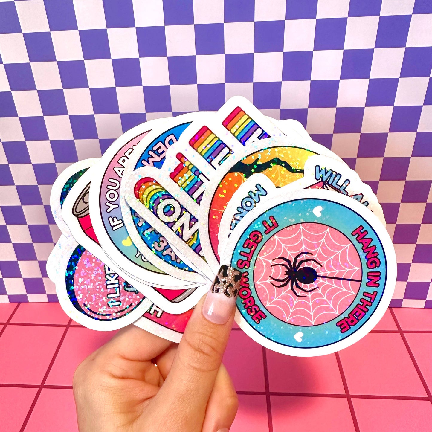 Feminist Liberal Women Empowerment Waterproof Vinyl Sticker: Matte / Done!