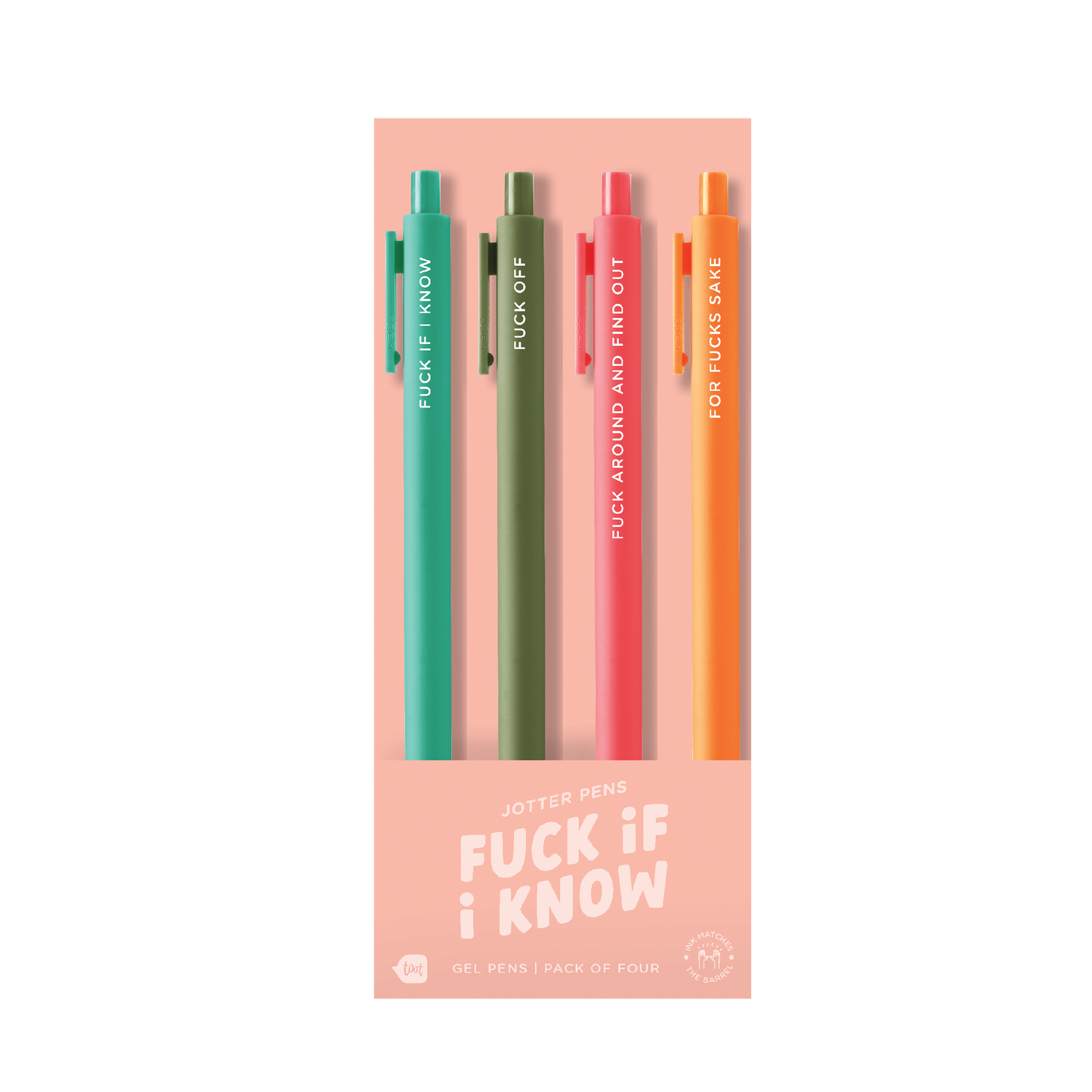 Jotter Sets 4 Pack You Go Girl