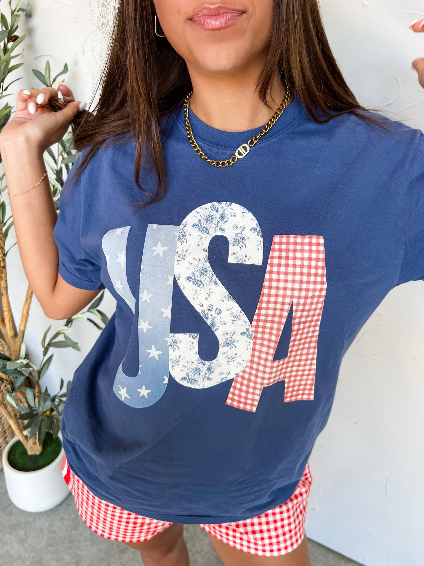 USA Pattern Tee