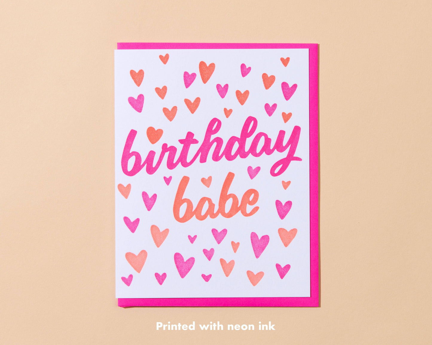 Birthday Babe Greeting Card