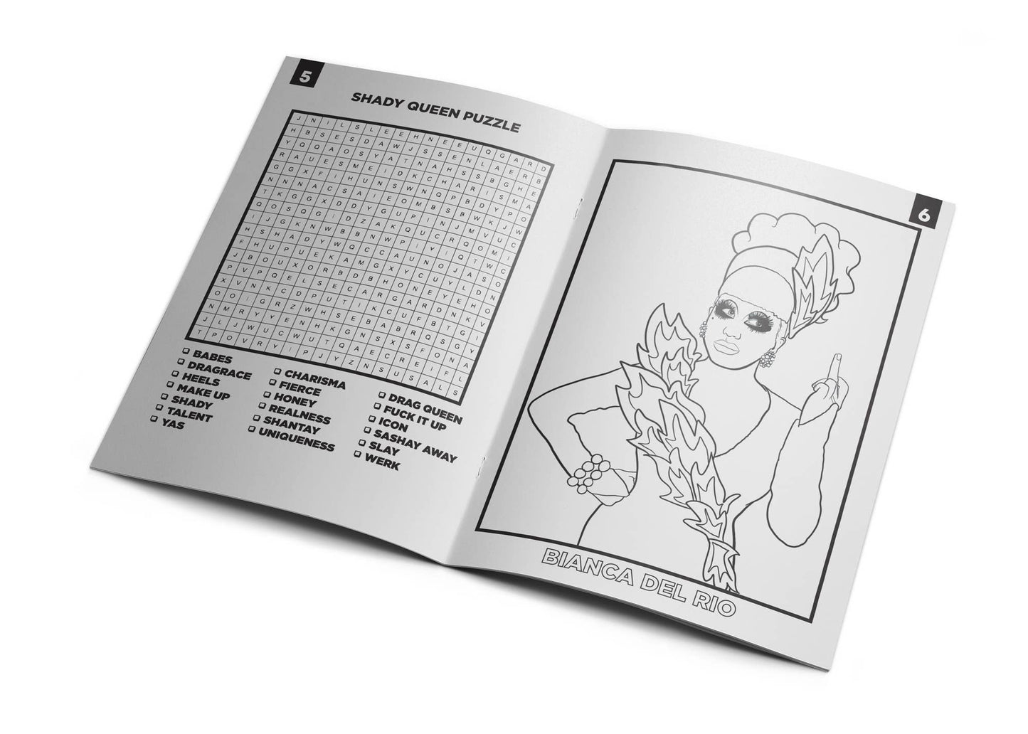 Drag Queen Activity Book