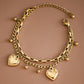 18K Gold Plated Waterproof Stainless Steel Chain Bracelet - 7434: S0OX3T7434