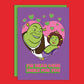 Head Ogre Heels For You Greeting Card