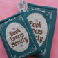 Book Society Embroidered Book/Kindle Sleeve: Book Sleeve