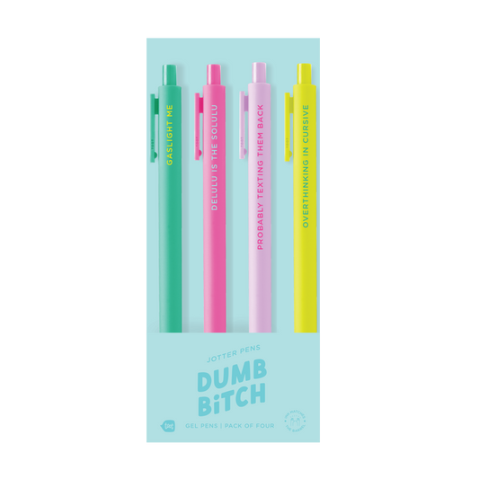 Jotter Set 4 Pack: Dumb Bitch