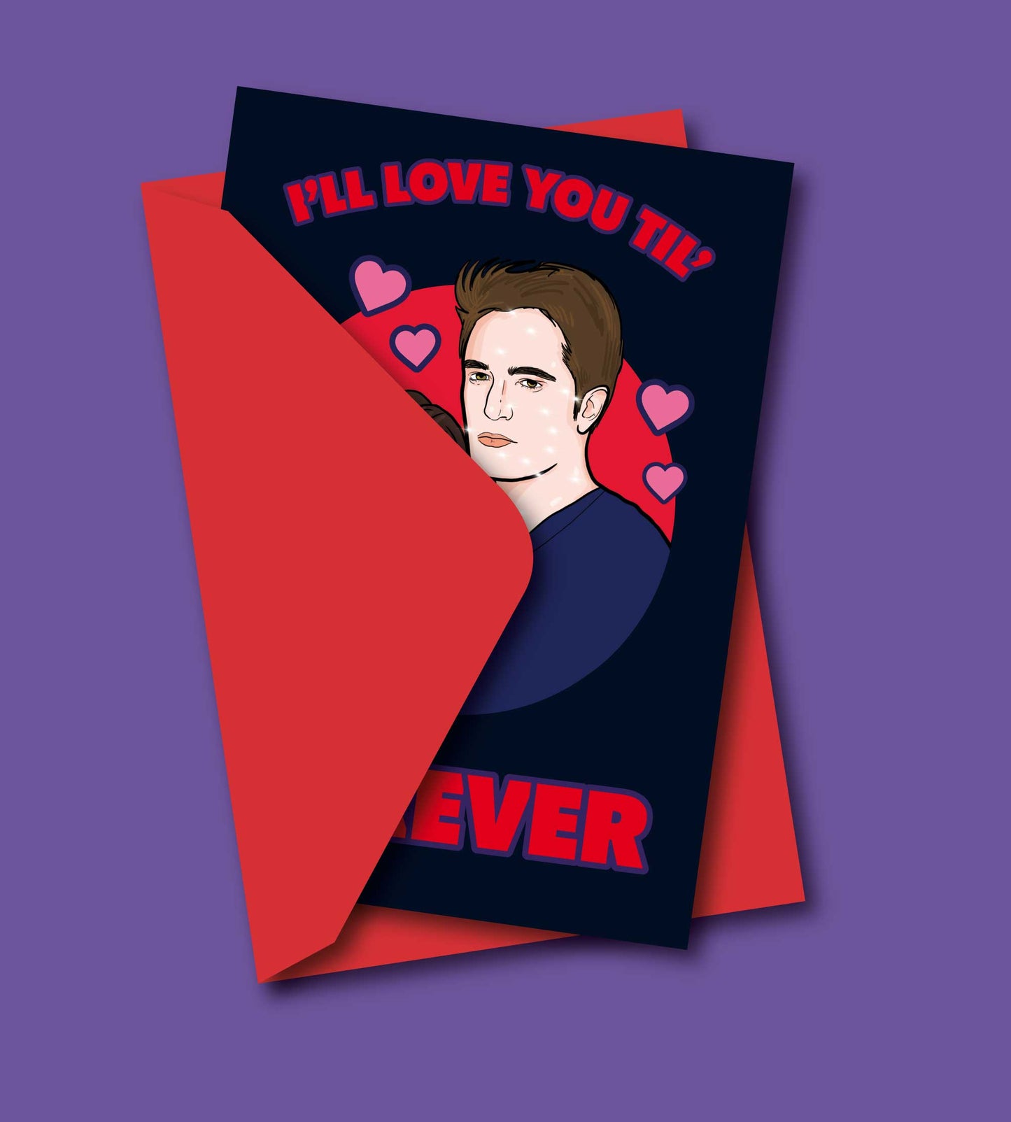 I'll love you til' forever  Greeting Card