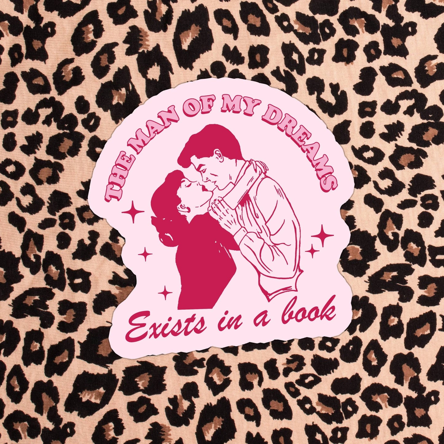 Bookish Smut Romance Vintage Waterproof Vinyl Sticker: Matte / Done!