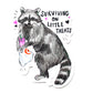 Little Treats Raccoon Sticker