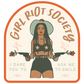 Girl Riot Society Die Cut Sticker - Eliza