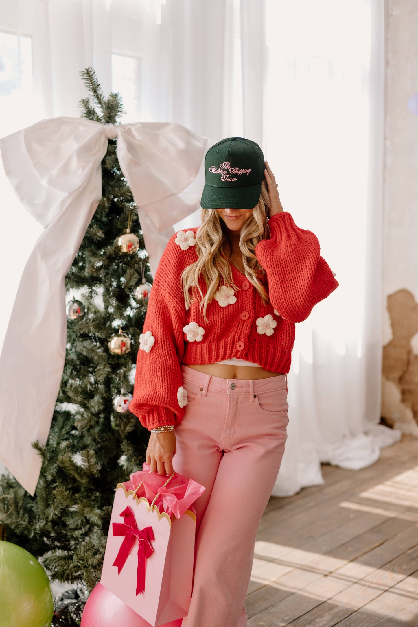 The Holiday Shopping Team Hat