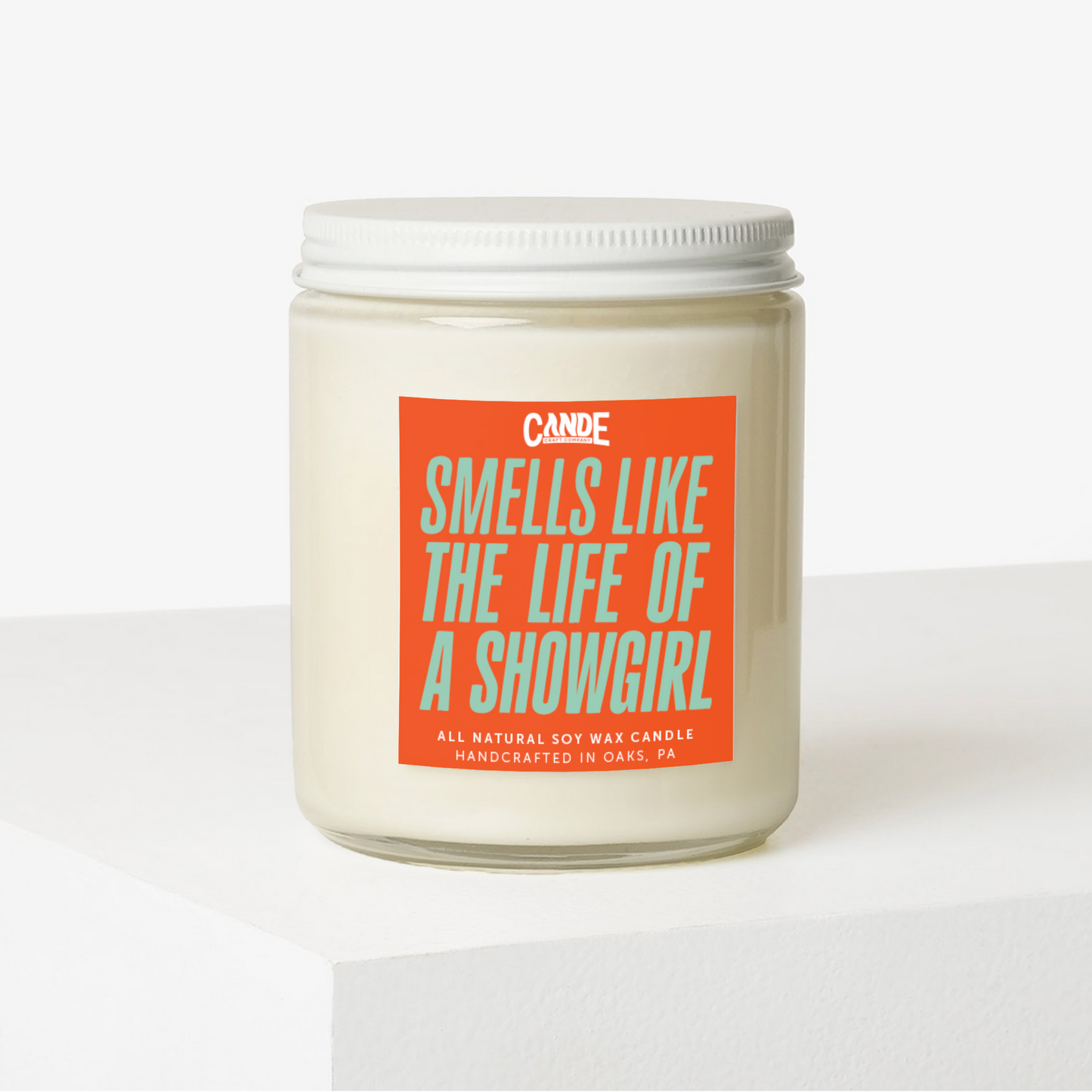 Show Girl Candle: Sparkling Champagne / Large